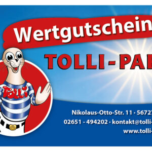 Tolli-Park Gutscheinkarte