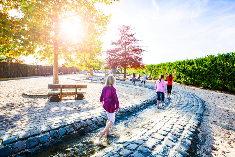 Wasserspielplatz